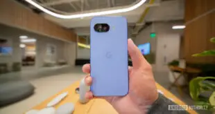 Google-Pixel-9a-blue-rear-in-hand