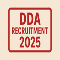 DDA RECRUITMENT 2025