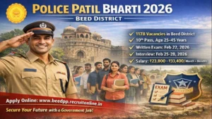Beed Police Patil Bharti 2026